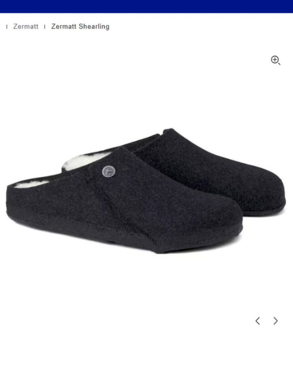 NEW Birkenstock Zermatt Shearling Wool Felt Clogs slipper